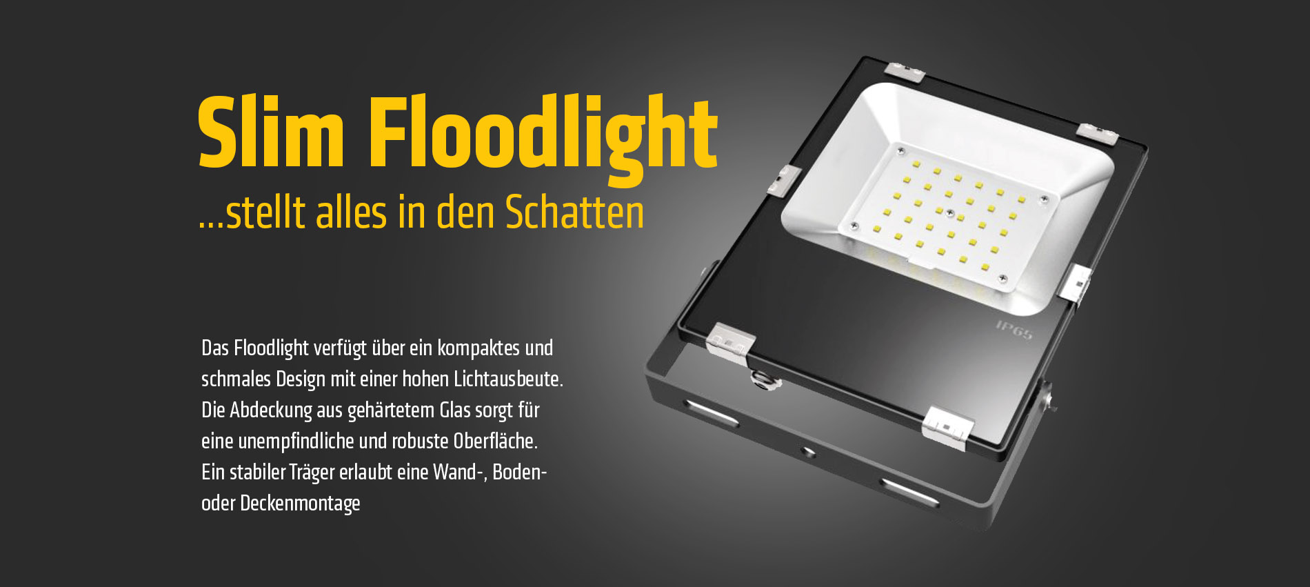 Slim Floodlight 